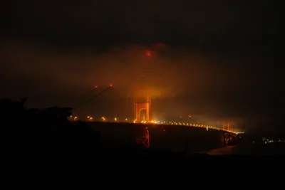 Golden Golden Gate Bridge